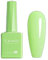 CANNI Esmaltes Semipermanentes de Uñas en Gel verde claro light green Pintauñas Semipermanentes Apto Para Principiantes Manicura 9ml