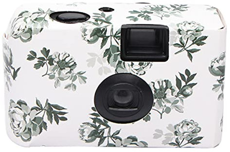 LARUISEE Disposable Retro 35mm Film Camera - Point & Shoot - Cute Mini Nostalgic - Boyfriend/Girlfriend Gift - Great for Gathering & Events