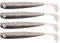 Zanderbait 16cm Rauchglitter, Angelköder, Kunstköder, Zanderbait, Zanderköder, Softbait, Gummifisch, Gummiköder, Lieferumfang 4 Stück.