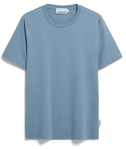 Herren T-Shirt aus Bio-Baumwolle JAAMES Regular Fit Pigment Blue
