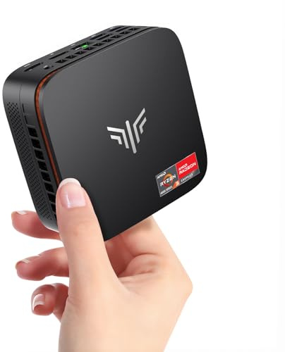 KAMRUI Essenx E1 Mini PC, Small Computer Twin Lake- N150 up to 3.6 GHz(Upgraded N100), Mini Desktop Computer 8GB DDR4 256GB SSD, 2.4G/ 5.0G WiFi, BT, 4K for Business, Home, Office Family-NAS