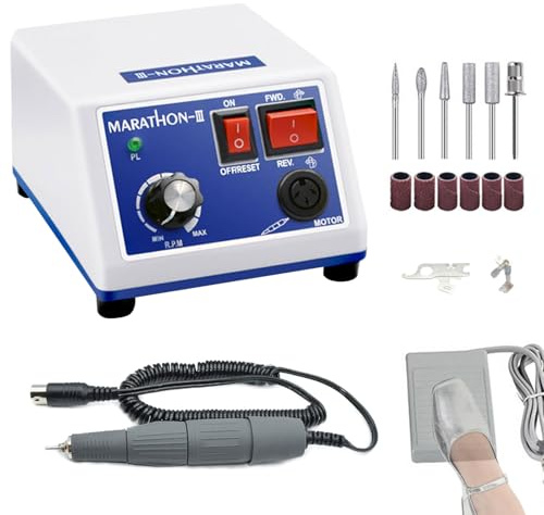 Clickovia Lucidatrice a micromotore, per laboratorio, lucidatrice per gioielli, 65 W, 220 V, 35000 giri/min, levigatrice elettrica per gioielli di laboratorio, ceramica e vetro