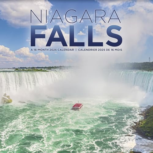 2025 Niagara Falls Wall Calendar (Bilingual French) (English and French Edition)