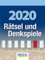 Rätsel und Denkspiele 2020: Tages-Abreisskalender mit Rätseln und kniffligen Denkaufgaben I Aufstellbar I 12 x 16 cm