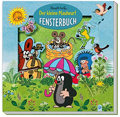 Fenster-Pappenbuch Der kleine Maulwurf, Bilderbuch, Kinderbuch, Pappenbuch, Pappenbilderbuch, kleiner Maulwurf, Pauli: Entdeckerbuch Beschäftigungsbuch Spielbuch
