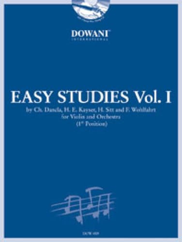 Easy Studies, Volume 1 (First Position): For Violin and Orchestra