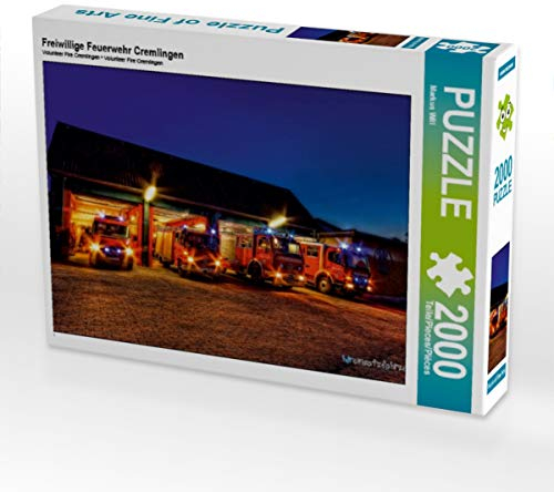 CALVENDO Puzzle Freiwillige Feuerwehr Cremlingen 2000 Teile Puzzle quer | 2000 Teile Lege-Größe 90 x 67 cm Foto-Puzzle für glückliche Stunden