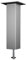 Bar-Konsole CAPRI gerade | 50x50 mm | Aluminium silber | Höhe: 170 mm | 1 Stück