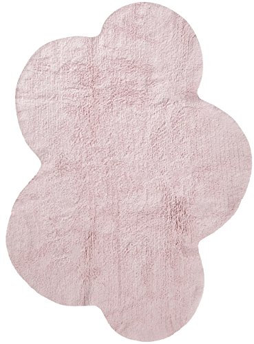Benuta Kinderteppich Bambini Cloud, Baumwolle, Rosa, 120x160 cm
