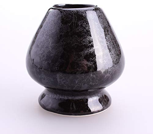 Goodwei Matcha Besenhalter aus Keramik Chasentate | Zubehör für Teezeremonie (Tetsu)