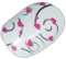 Chix Nails Nail Wraps Flying Hearts Pink White Designer Fingers Toes Vinyl Foils