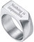 Custom4U Punk Style Edelstahl Rolex Ring Silber Personalisiert Pfeil Herren Ringe Poliert Size 10 Modeschmuck Biker Herren Ring