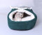 Yuly Warmer Haustier-Höhle für Katzen, Welpen, bequemer Schlafsack für Katzen und Hunde