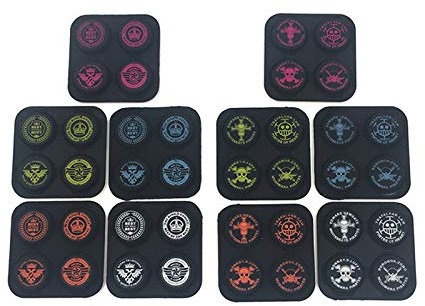 1 juego de tapas de silicona analógica para el pulgar de PS Vita PSVita PSV 1000 2000 (un azul)