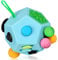 VCOSTORE Fidget Cube mit 12 Seiten, Infinity Cube Fidget Anti Stress Würfel Spielzeug für Erwachsene Kinder mit ADHS,ADD,ASD,ADHD