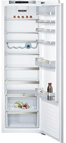 Siemens iQ500 KI81RAFE0G Built in Fridge with hyperFresh plus Box, LED Lighting, Fresh Box with wavy bottom, eastAccess glass shelve, superCooling Function, Flat Hinge