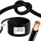 EBROM Cavi per batteria HiFlex (Hi Flex) 50 mmq vendita al metro colore nero molto flessibile guaina in PVC (70 ± 5 Shore) 100% rame OFC per cavo di avviamento cavo di ricarica o funzioni simili