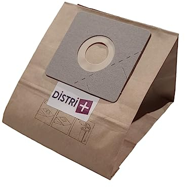 Distri+ - Sac aspirateur Compatible FRANGER/JEKEN/JENKEN ZW1200-50, ZW140-40A - Severin : BR7920, SB9020 - La Pochette de 10
