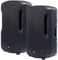TEK audio 2x Play12 12 Active Speaker 600W Stereo bluetooth and USB media player