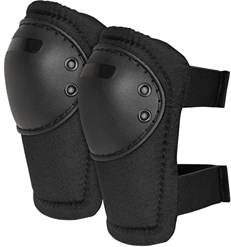 SEVICO Knieschoner Gel-Knieschoner Knieschützer Kniepolster für Bau- Pflaster- und Gartenarbeit Polster mit breiten flexiblen Befestigungsbänder