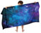Ulticool Mikrofaser Kinder Handtuch 140 x 70 cm - Galaxie Universum Dinosaurier - Leicht Reisehandtuch Schnelltrocknend Badetuch Strandhandtuch Microfaser Microfiber - Reise Strand Kind Junge Blau