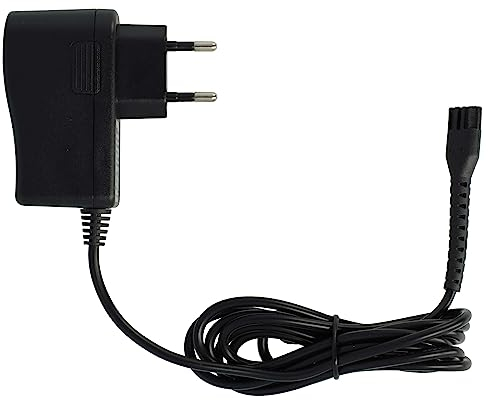 vhbw Netzteil kompatibel mit Wahl 5 Star 8148, 8164, 8504, 8591 Rasierer, Bartschneider, Haarschneidemaschine - 170 cm