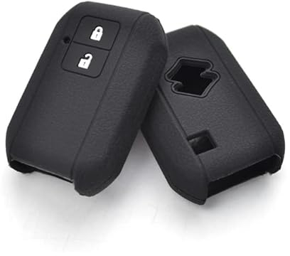 Coque de Clé Compatible avec Audi A3, A4, A5, A6, A7, Q2, Q3, Q5, Q7, A8, TT - Silicone Doux - 3 Boutons - Keyless Go - Porte-clés - Protection Télécommande Auto (Rouge)