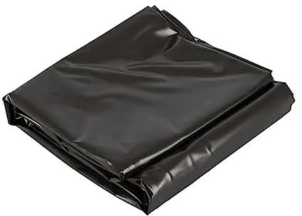 POCHY Teichfolien Fountain Teichhäute Liner HDPE Wasserdichtes Futter Tuch Einfaches Schneiden für Aquakultur, Koi-Teiche und Wassergärten (Color : Black, Size : 10x15m(32.8x32.8ft))