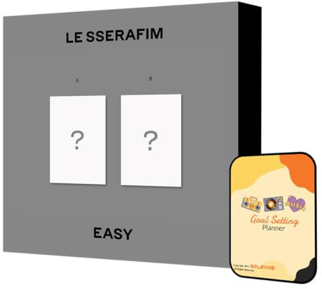LE SSERAFIM EASY Album [Weverse - Random ver.]+Pre Order Benefits+BolsVos Exclusive K-POP Inspired Digital Merches