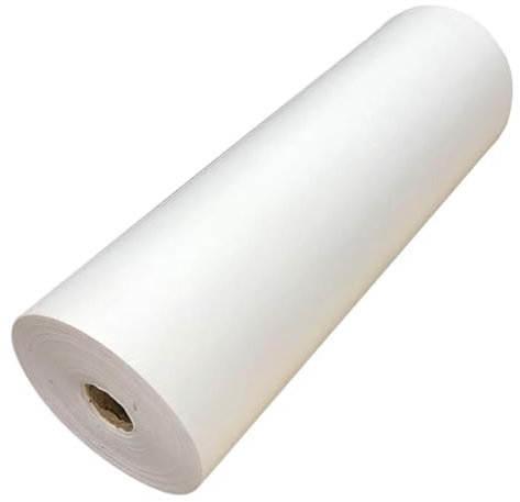 NUOBESTY Papier Xuan Épais Blanc en Rouleau, pour Calligraphie et Peinture | 1 Rouleau, Papier en Pâte de Papier, Adapté à L’encre, Souple et Délicat