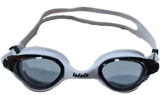 Leisis 0104022 Iris Brille, Monoblock, Erwachsene, Unisex, Weiß, Einheitsgröße