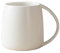 Tazas Taza blanca Taza de café en blanco lisa con sublimación blanca hecha de cerámica Taza de gran capacidad aplicable a, café con leche, té, tazas de café de cerámica for restaurantes y cafeterías (