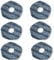 Chuancheng 6 Pack Reusable Mop Pads for Eufy X10 Pro Omni for Eufy X9 Pro Robot Vacuums, Replacement Washable Mopping Cloth Mop Pads