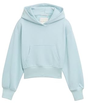 TOM TAILOR Kinder Basic RIPP Top, Soft Blue, 164