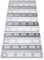 teileplus24 BR16-6-SG Gasgrill Edelstahl Brennerabdeckung kompatibel mit Enders Boston 6 | Flavorizer Bars | Passgenau | Rostfrei | Brennerschutz