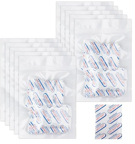 ktxaby 100Pcs 300CC Oxygen Absorbers,Food Grade Oxygen Absorbers for Long Term Food Storage,Airtight Container Food Preserving Dehydrating Food Storage in Vacuum Mylar Bags and Jars