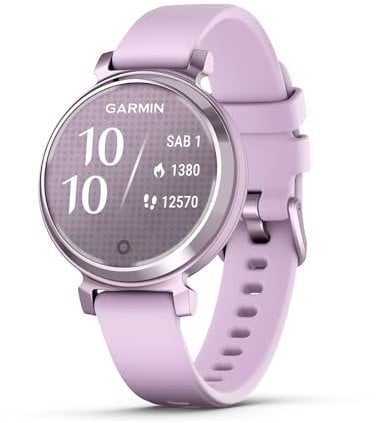 Garmin Lily 2, modische Smartwatch mit hochwertiger Lünette, Gesundheits- & Fitnessdaten für Frauen, 2,54cm Touchdisplay, Smart Notifications & BIS zu 5 Tagen Akkulaufzeit, x (Generalüberholt)