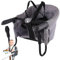 Clip On High Chair, Portable Hook On High Chair with Safety Belt & Side Pocket, Foldable Booster Seat for Table Home & Travel