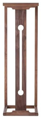 YQINQIN83B Estantería para Plantas Estante de pie for Flores de Nogal Negro, Ideal for bonsáis de Interior. Soporte para Plantas Zhi