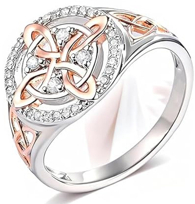 Handmade Witch's Return-Knot Protection Ring, Witches Knot Ring, Protect Your Loved Ones, Witches Knot Rings (10)