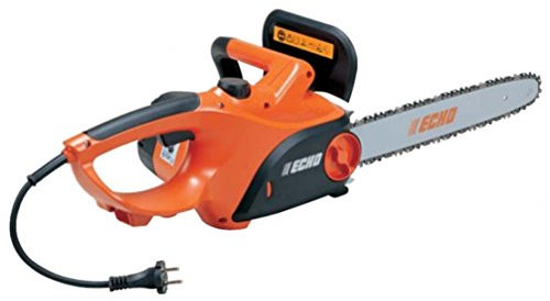 Elettrosega ECHO CS 1800 per utilizzatore privato dotata di barra da 14 pollici (35 cm) e di tutti i sistemi di sicurezza. Potenza 2.400 Watt. Peso 3,9 kg.