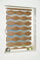 K-home Klemmfix Doppelrollo Welle ohne Bohren - Taupe 80 cm x 150 cm (B x L)