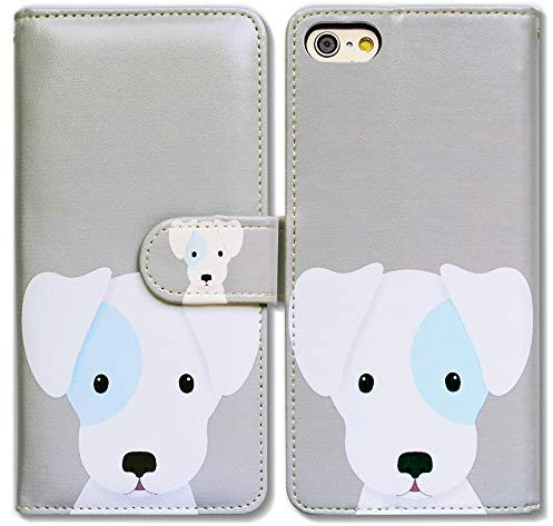 Bcov iPhone SE 2022 Case,iPhone SE 3rd gen Case,iPhone SE 2020 Case, Pretty White Dog Leather Flip Phone Case Wallet Cover with Card Slot Holder Kickstand For 4.7 iPhone SE 2020/iPhone 8/iPhone 7