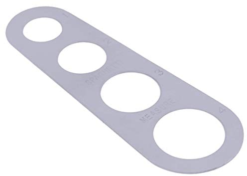 Silver Accurately and easily measures Stainless Steel Pasta Spaghetti Measurer Measure Tool Kitchen Gadget #Pennytupu