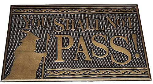 Rubber Mat - Lord of The Rings (You Shall Not Pass)