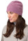 Style & Republic Kaschmir Sport Mütze-Beanie Damen aus 100% Cashmere - Dein kuscheliger Premium Beanie für stilvolle Herbst- & Winter-Momente - Dull Rose