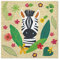 20 Servietten Lustiges Zebra an Blätter | Tiere | Kinder | Dschungel | Sommer 33x33cm