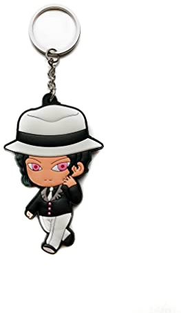 Aurabeam Dämonenjäger Schlüsselanhänger Set – Anime Schlüsselanhänger mit Charakteren – Geschenk für Fans (Muzan)