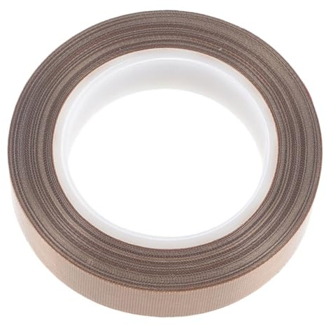 Mobestech Ptfe Dichtungsband 1 Rolle Braun, Hochtemperaturfestes Klebeband | 13 Mm Breite, als Isolierband Geliefert, Verschleißarm und Einfach Anzuwenden