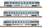 Trix H0 T23200 Personenwagen-Set InterRegio